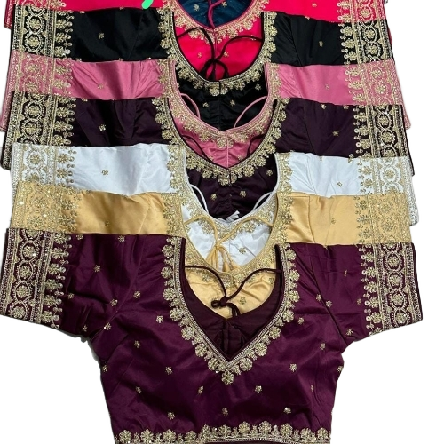 Women Blouses - Silk, Normal Fit, Various Colors | Breathable, Machine Wash, Shrink and Tear Resistant