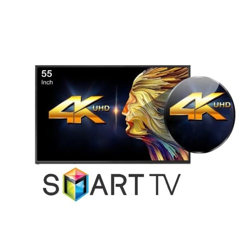 55 Inch Smart UHD Voice Command LED TV