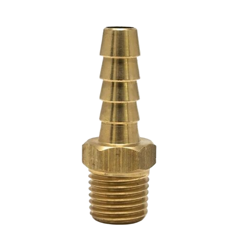 Brass Nipple  - Color: Golden
