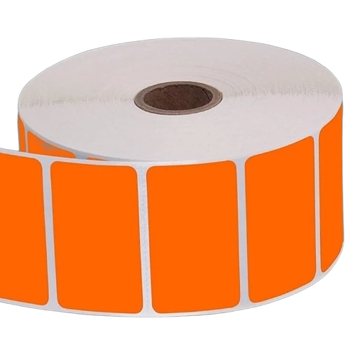 Color Chromo Paper Barcode Labels 