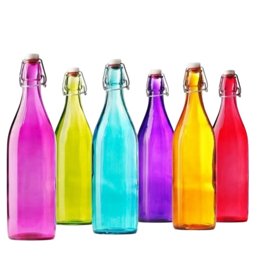 Colorful Glass Bottle  - Capacity: Unspecified