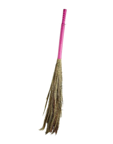 Plastic King Kong Broom - Plastic Brown Fine Finished | Durable 6 Months Shelf Life Floor Cleaning