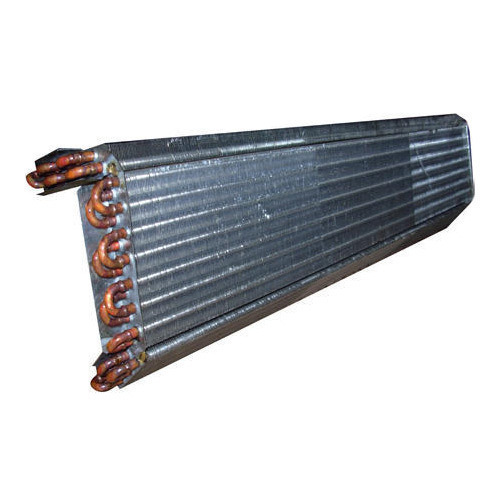 Split AC Indoor Cooling Coils - Copper Tubes with Aluminum Fins, Silver | Efficient Heat Exchange, Corrosion Resistant, Durable