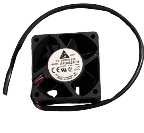 Dc Brushless Delta Cooling Fan - Plastic, Black, 220-440V | Electrical Power, 1 Year Warranty