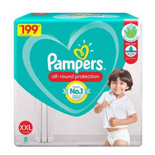 Pampers Baby Diaper - Material: Cotton