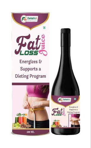 Fat Loss Herbal Juice - Natural Liquid, Bottle | Tasty, Healthy, 9 Months Shelf Life, FSSAI Certified