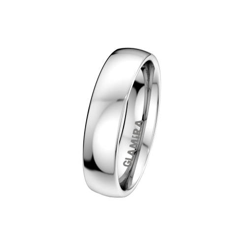 Silver Ring - Metal, Customized Size, Silver Color | Durable, Solid Hardness, Round Shape, Fine Finished