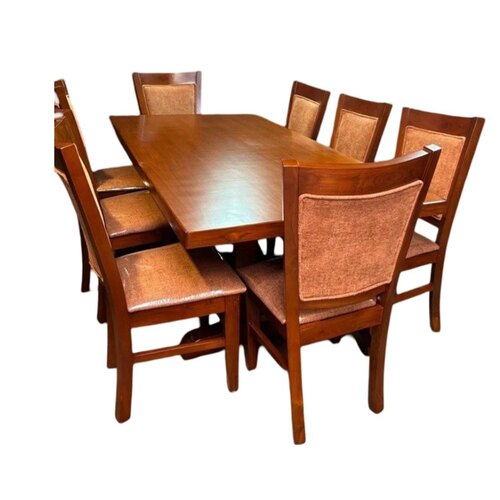 Wooden Brown Dining Table Set