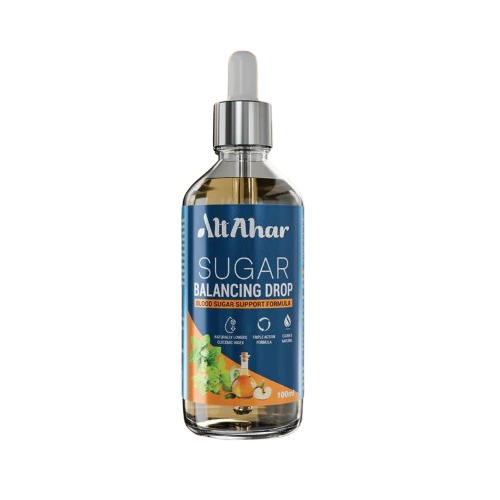Blood Sugar Balancing Syrup - 100ml Colorless Liquid, Plant Based Formula, Natural Blood Sugar Support