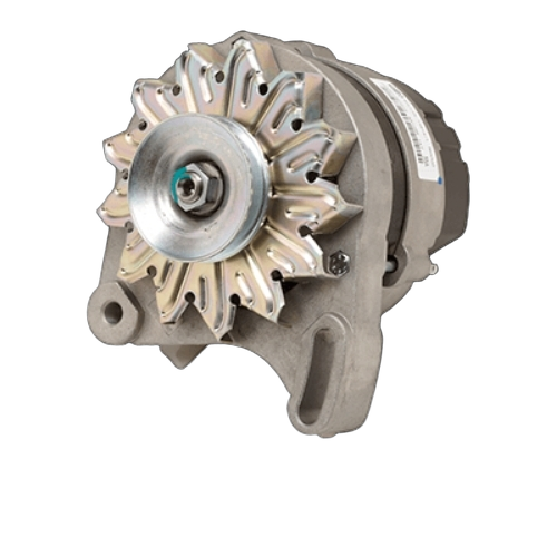Compatible Automotive Alternator - Steel, Standard Size, Silver | Corrosion Resistant, Durable, Long Lasting