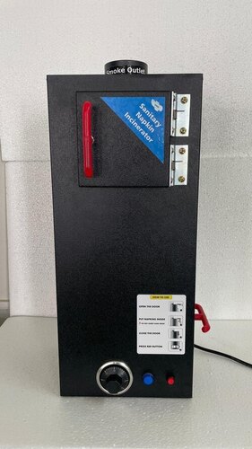 Durable Sanitary Napkin Disposal Machine - Silver, Electric Drive | Long Lasting, Durable, 2 Years Warranty