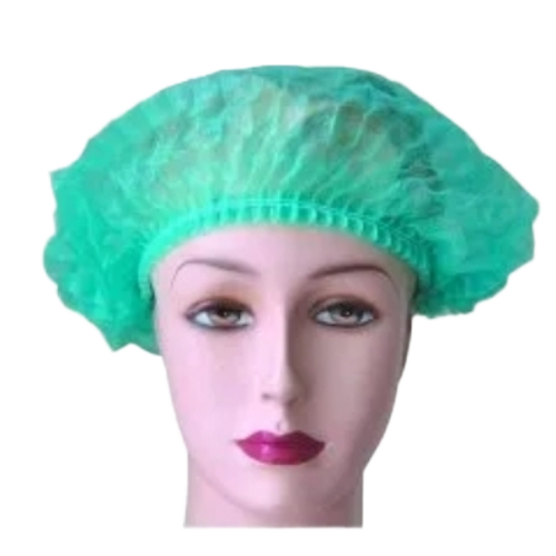 Green Bouffant Cap