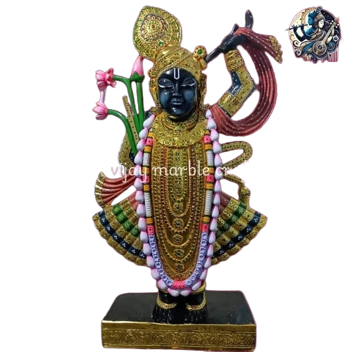 Marble Shrinath Ji Statue