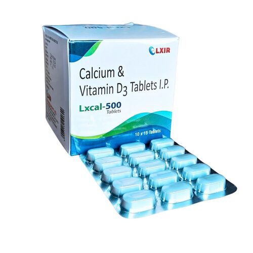 Vitamin D3 And Calcium Tablets