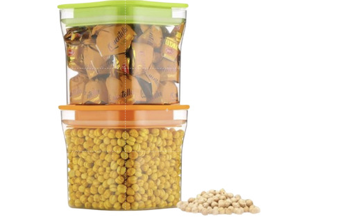 Durable Plastic Container - Plastic, Rectangular, Transparent | Lightweight, Easy to Clean, Smooth Surface