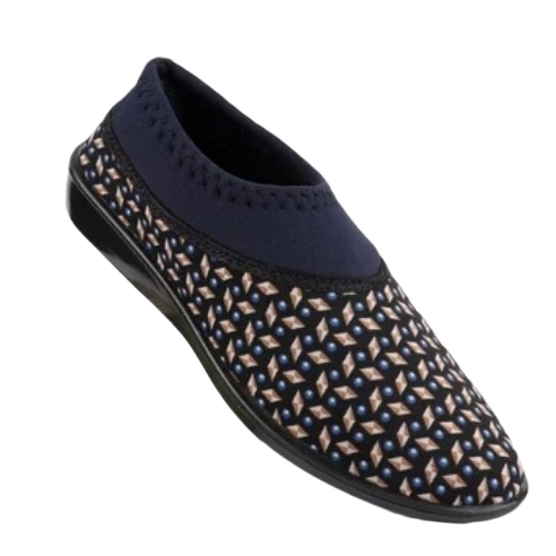 Pu Lycra Belly Women Casual Shoe