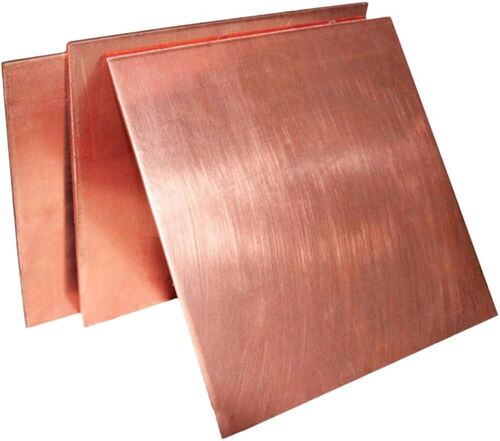 Pure Copper Sheet - Square Standard Size, Rose Gold | A Grade, New, Rust Proof, Durable