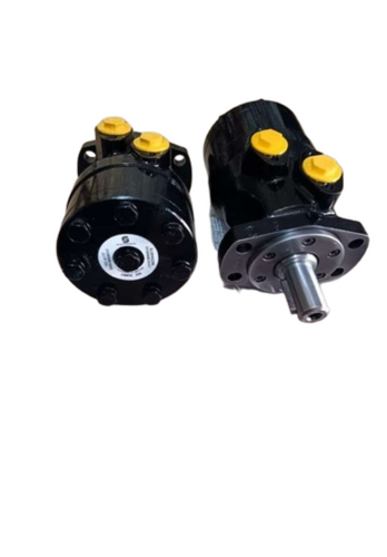 Cast Iron Hydraulic Motor - Black, 15 Volt, Compact Heavy-Duty | High Torque, Corrosion Resistant, Long Lifespan, Low Leakage