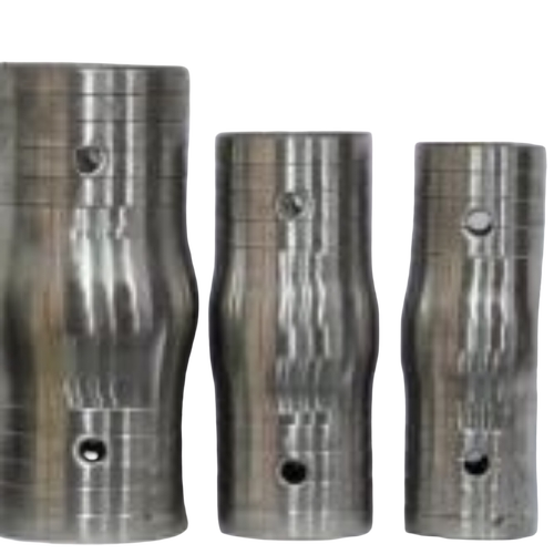 Ss Pipe Jointer - Stainless Steel, Cylindrical Polished | Corrosion Resistant, Leak Proof, Pressure Resistant