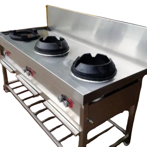 Three Burner Chinese Range