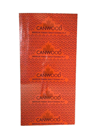 Canwood 18Mm 50 Kg Boiling Water Proof Red Film Faced Shuttering Plywood - Glue Type: Phenol Formaldehyde