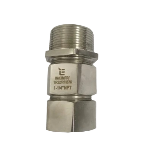 Flameproof Ss 316l / 304 Double Compression Cable 