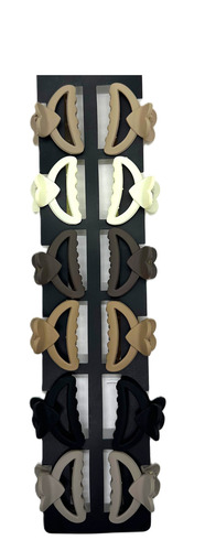 4 Cm Premium Matte Claw Clips For Women - Usage: Hair Accessory