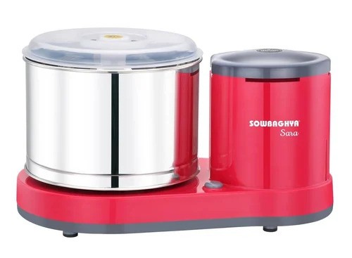 Domestic Table Top Wet Grinder - Material: Stainless Steel