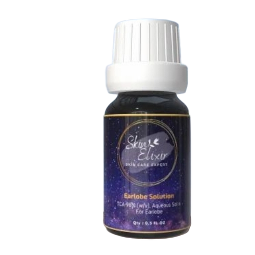 Earlobe Solution Skin Elixir - AHA Chemical Peel with Glycolic and Lactic Acid, Free from Harmful Chemicals