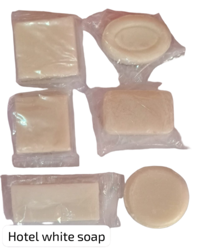 Hotel Soap - White Bar Bath Soap | Gentle Cleansing Mild Pleasant Fragrance Hygienic Packaging