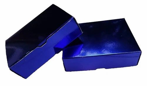 Laminated Corrugated Boxes - Color: Balue