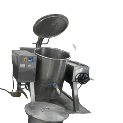 Silver Stainless Steel Bulk Cooker For Restaurant