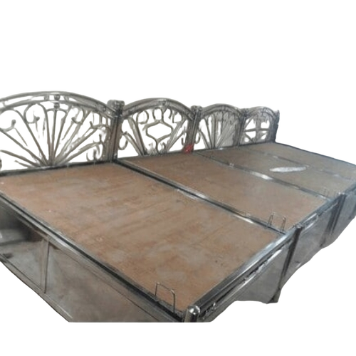 Stainless Steel Single Bed For Home, Hotel, Hostel And Hospital