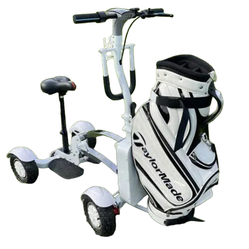 4 Wheel Electric Scooter - Battery Operated, Durable Design, Easy to Ride for Industrial Use