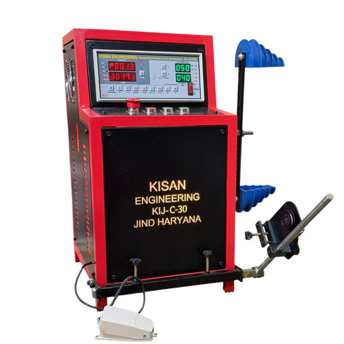Coil Winding Machine Heavy Duty Kij C 30 - Color: Red