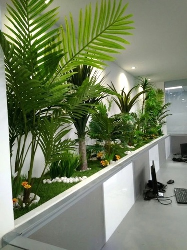 Green Plastic Artificial Landscap