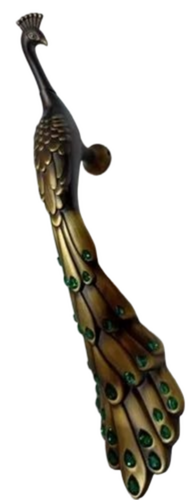 Peacock Design Door Handles
