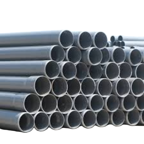 गोल ग्रे पीवीसी पाइप्स