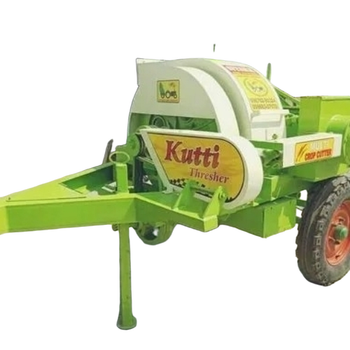 Chaff Cutter Machine - Stainless Steel Green White | Durable Blades Adjustable Cutting Length Portable Design