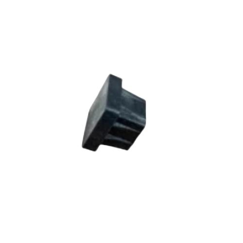 Rectangle Pipe Inside Black End Caps