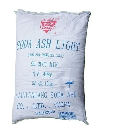 Soda Ash Light - White Powder 99% Purity | Water Soluble Alkaline Low Moisture Chemical Stable Bulk Packaging