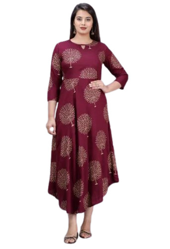 Rayon Ladies Kurtis