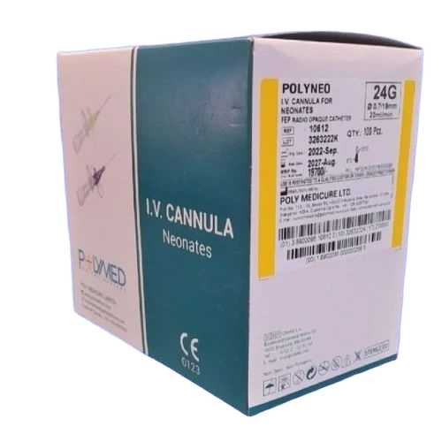 Plastic Polymed Iv Cannula