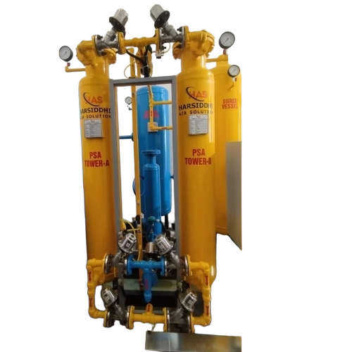 Psa Nitrogen Gas Plants - Stainless Steel, Silver, 220-440 Volt | Continuous Operation, Energy Efficient, Automated Control, Pressure Stable, Low Maintenance, Large Capacity