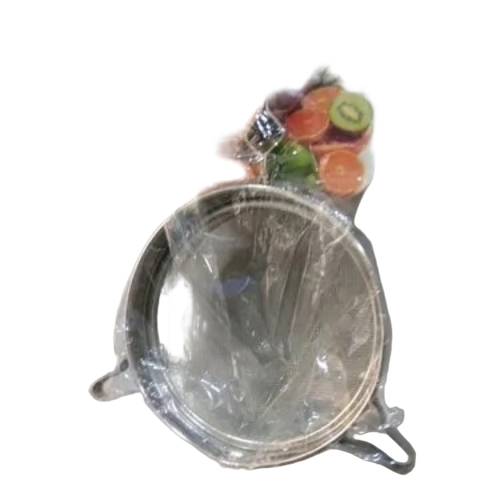 Steel Soup Stainer - Steel Grey Heat-Resistant Handle | High Strength Rust Resistant Durable Fine Mesh Corrosion Proof