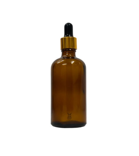 Glass Dropper Bottle - Capacity: 100 Milliliter (ml)