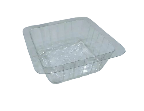 Muffin Cupcake Packaging Tray - Plastic, Standard Size, Transparent | Eco Friendly, Water Resistant