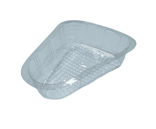 Triangle Pastry Packaging Tray - Color: Transparent