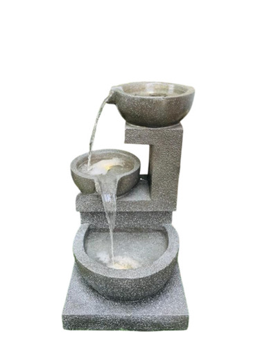 Grey Fiberglass Fountain 
