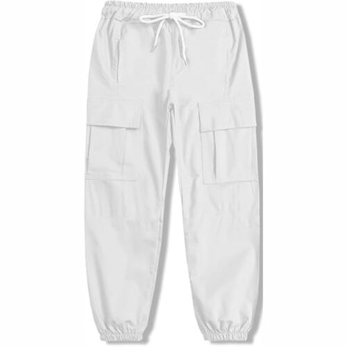 Mens Lower - Polyester, All Size, White | Quick Dry, Breathable, Skin Friendly, Machine Washable